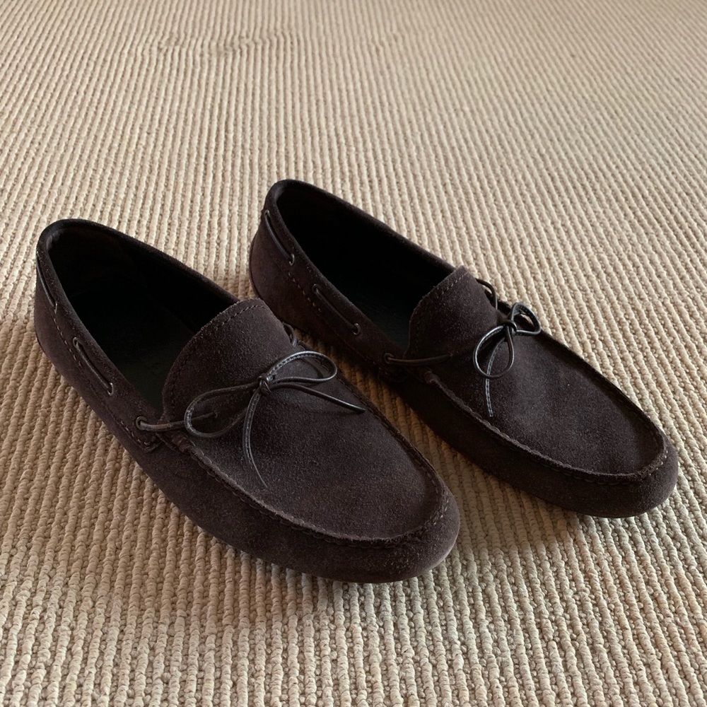 Men’s Coach Suede Loafers